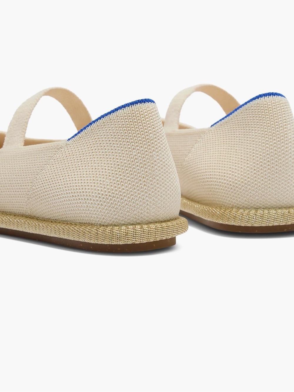 Rothy's Cruiser Mary Jane shoes in the White Sand - Picture 3 of 11